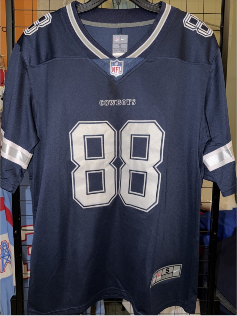 Nike Dallas Cowboys CeeDee Lamb #88 NFL On Field Jersey Navy Small